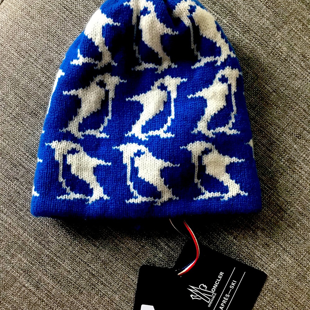 Authentic Moncler Grenoble Beanie.